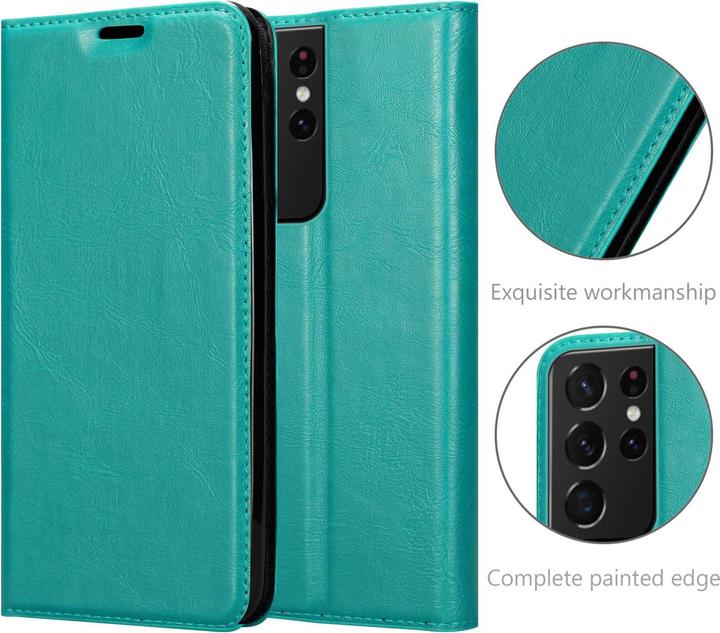 Actual product image Cadorabo Book Invis. Magnet sleeve (Samsung Galaxy S22 Ultra)