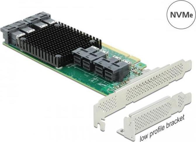 Immagine prodotto Delock Scheda PCI Express x16 a 8 x SFF-8643 NVMe interni