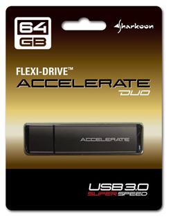 Produktbild Sharkoon Flexi-Drive Accelerate Duo (64 GB)