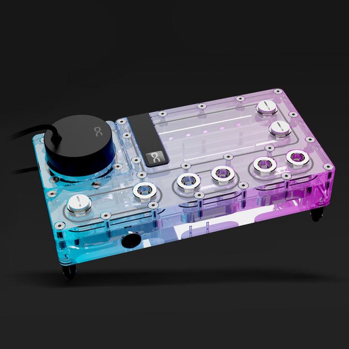 Image du produit Alphacool Core Distro Plate 240 Droite avec pompe VPP