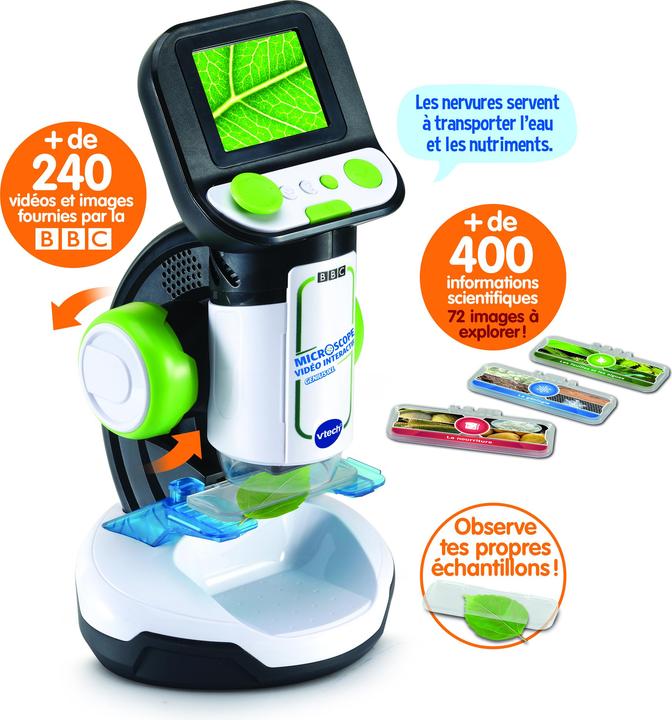 VTech Genius XL - Mikroskop vidéo interaktiv -FR-