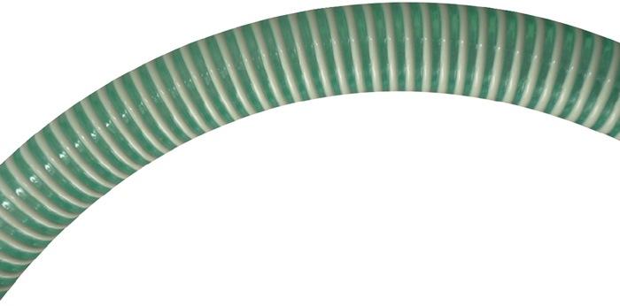 Tricoflex Tuyau d'aspiration et de convoyage spiralé D. intérieur 32 mm vert 2,5 mm longueur 50 m (50 m, 37 mm)