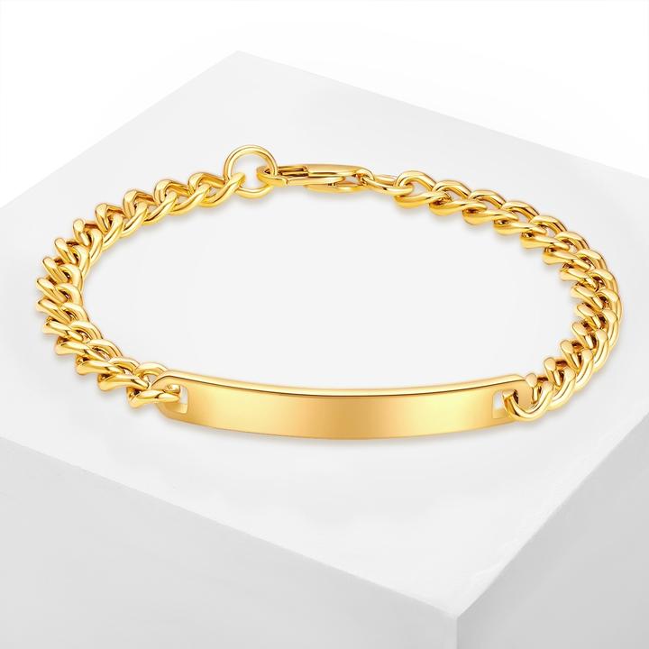 Immagine prodotto True Rebels Acciaio inossidabile da uomo in oro giallo - 34214 (21 cm, Acciaio inossidabile)