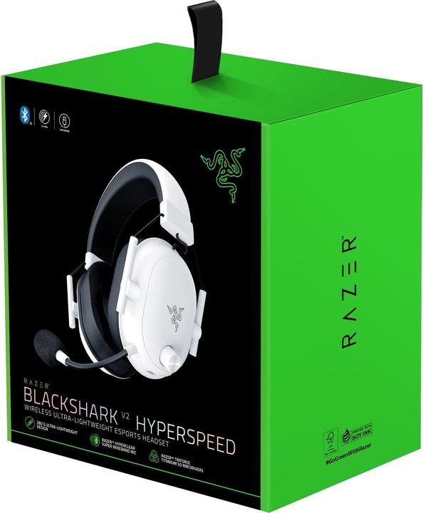Immagine prodotto Razer BlackShark V2 HyperSpeed (Senza fili, Cablato)