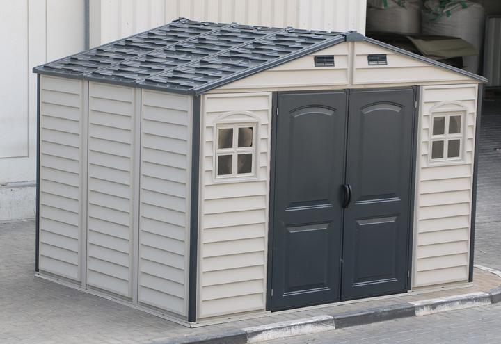 Produktbild Duramax Kunststoff Gerätehaus 324x247 Gartenhaus
