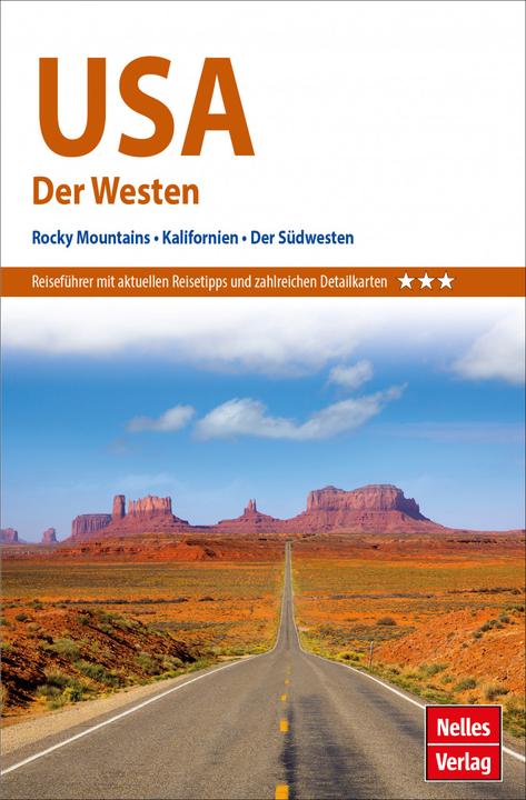 Produktbild Nelles Guide Reiseführer USA: Der Westen (Deutsch, Collectif, 2022)