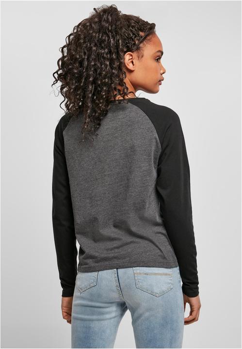 Immagine prodotto Urban Classics Donna Raglan a maniche lunghe a contrasto (XXL)