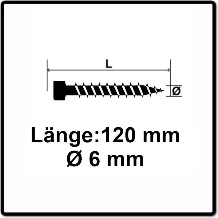 Actual product image Spax Cylinder head screws (100 Screws per piece)