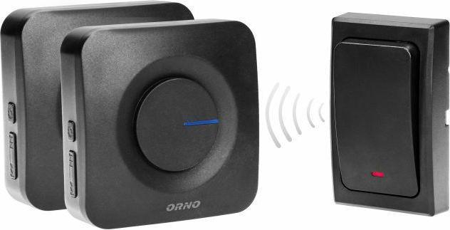 Image du produit Orno Bellaidis ONDO 2 AC Mains With 2 Emfänger 1 pile bouton Système d'apprentissage gratuit 36 sons