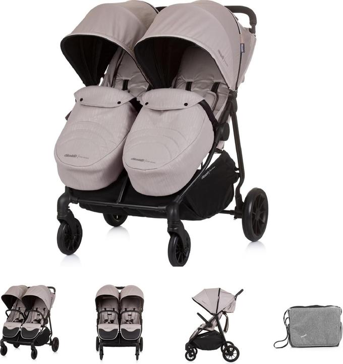 Produktbild Chipolino Zwillingskinderwagen Top Stars