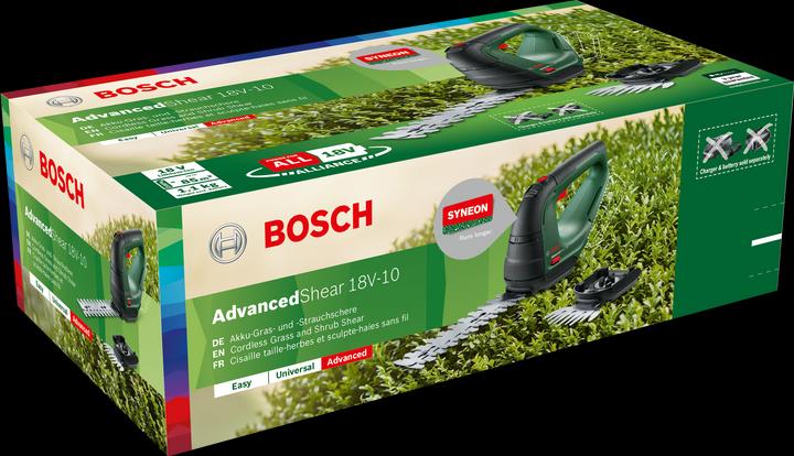 Actual product image Bosch Home & Garden Advanced Shear 18V-10 (Cordless hedgecutters)