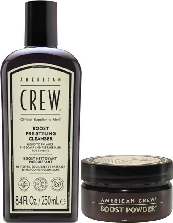 Immagine prodotto American Crew Boost Cleanser + Powder Set (Set per la cura dei capelli)