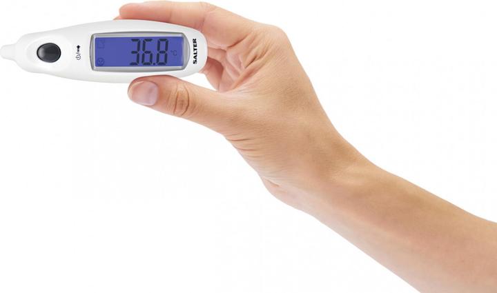 Actual product image Salter TE-150-EU Digital Clinical Thermometer Contact Thermometer White Ear Buttons (Ear)