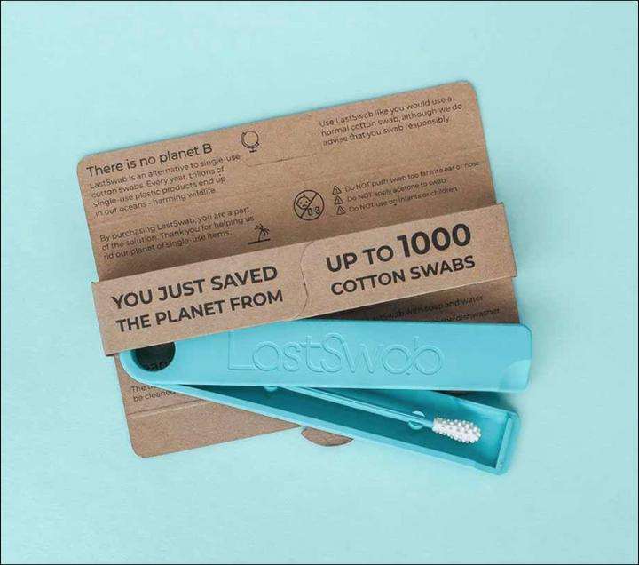 Immagine prodotto LastObject Basic Reusable Cotton Swab Turquoise (6pcs)