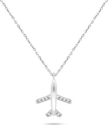 Immagine prodotto Brilio Argento - Collana giocosa in argento Airplane NCL77W
