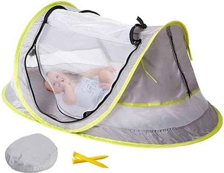 Image du produit ASMI Tente de plage pop-up pour bébé avec protection solaire UPF 50 (Tente de plage)