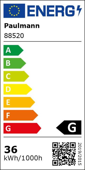 Energie-Label Paulmann Röhre (G13, 30 W, 2400 lm, 1 x, G)