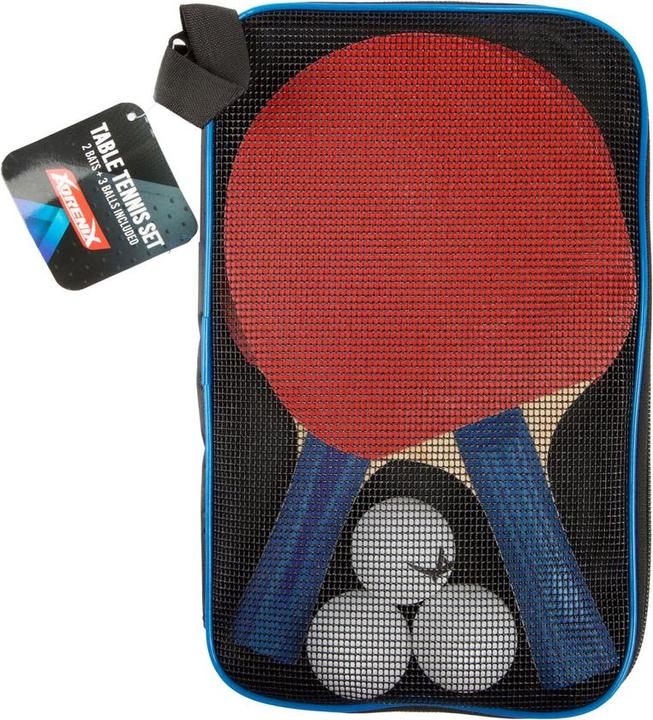 Immagine prodotto Adrenix Set da ping pong 2 racchette e 3 palline in borsa (5 pz.)