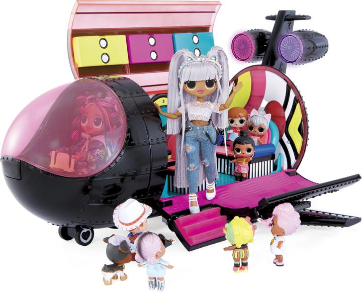 Immagine prodotto MGA O.M.G. Remix 4-in-1 Plane Playset Transforms