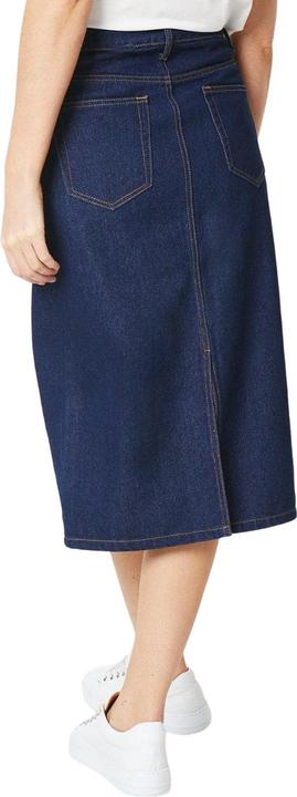 Image du produit Principles Jupe midi en denim à ourlet fendu pour femmes et hommes (36)