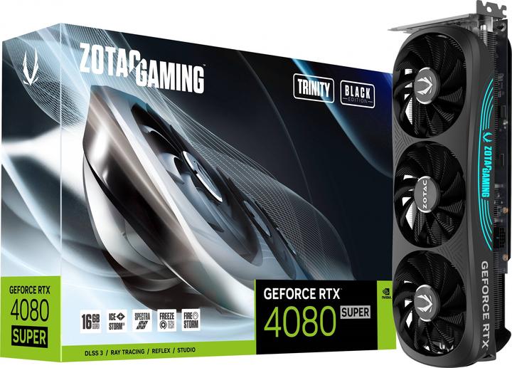 Productafbeelding Zotac GeForce RTX 4080 SUPER Trinity Black Edition (16 GB)
