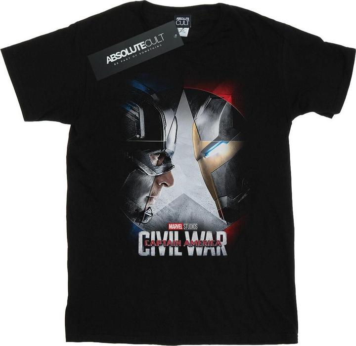 Marvel Captain America Civil War Poster TShirt (5XL)