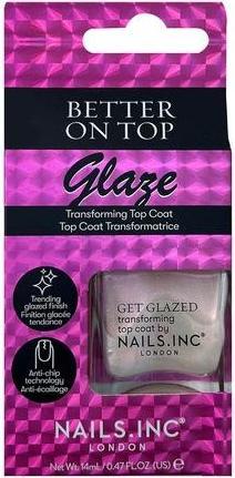 Produktbild Nails Inc Better On Top Get Glazed Treatment (80 ml)