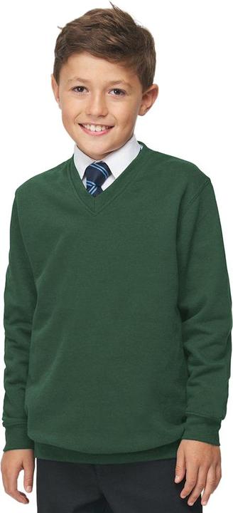Image du produit Awdis Academy Junior Ecole Sweatshirt avec col en V (pack de 2) (128)
