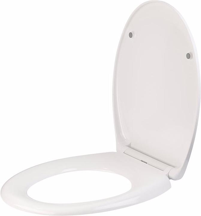 Produktbild BadeStern Universal-WC-Sitz, O-Form, Absenkautomatik, antibakteriell beschichtet