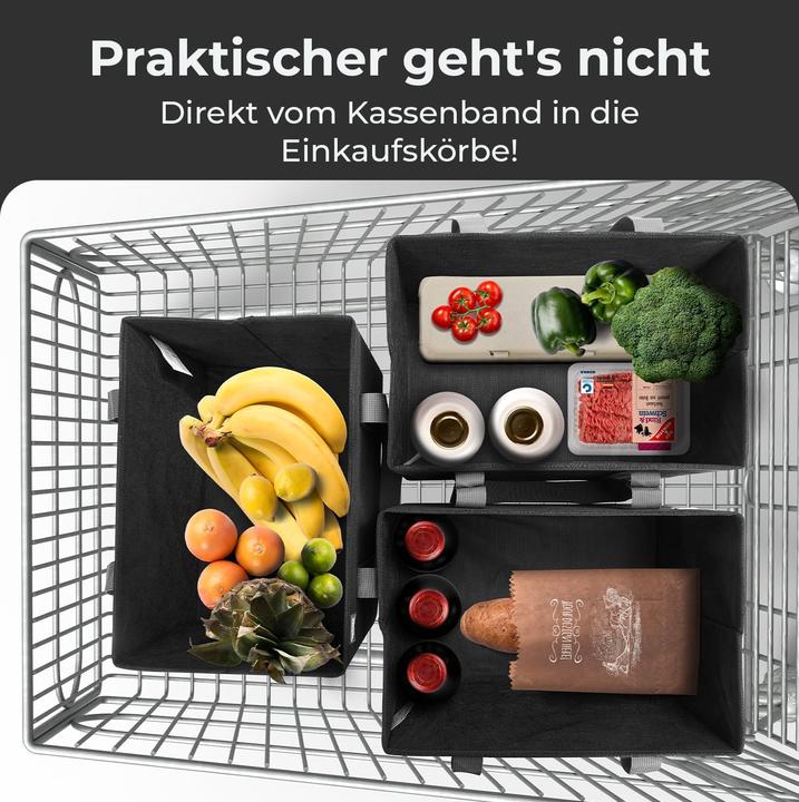 Actual product image Achilles Set of 3 Shopping Basket (27 l)