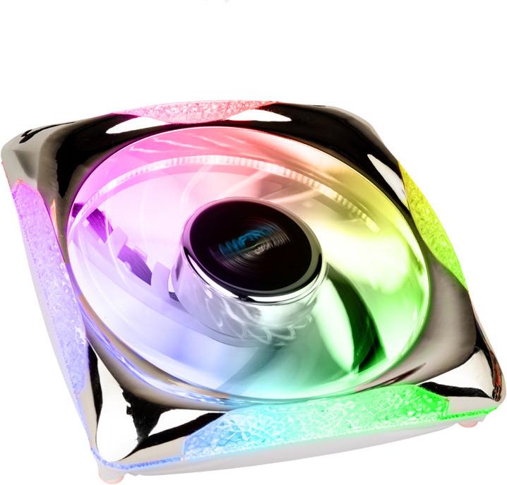 Actual product image Lamptron PLUTO+ ARGB PWM fan 3pcs bundle (3 x)