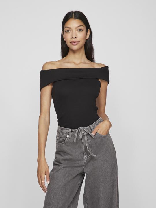Immagine prodotto Vila Top off-shoulder a coste (XL)