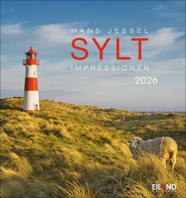 Produktbild Sylt Impressionen Postkartenkalender 2026 (Harter Einband, Deutsch)
