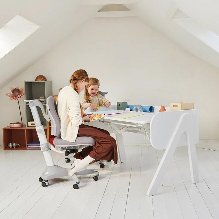 Produktbild Flexa Woody Schreibtisch mit Kippfunktion Weiss