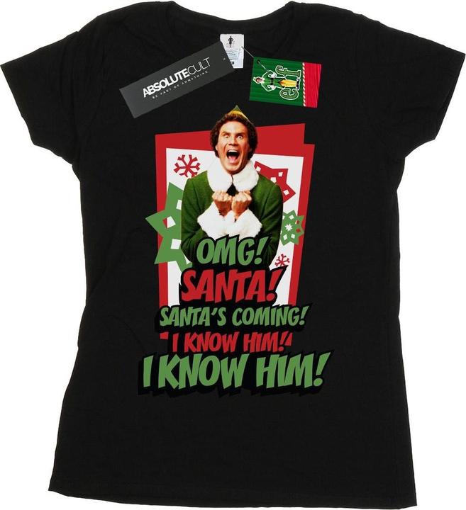 Elf OMG Santa TShirt (XL)