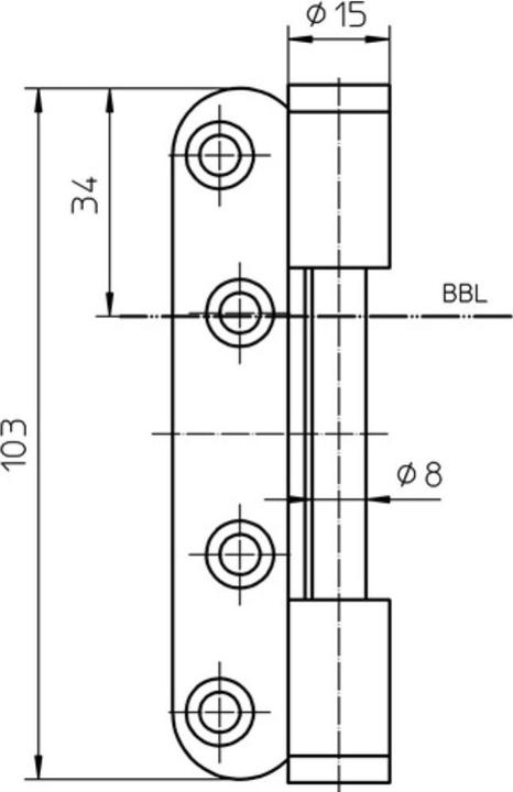 Produktbild Simonswerk Flügelteil VARIANT V 0037 WF