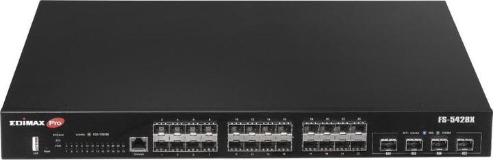 Immagine prodotto edimax Switch 24 porte SFP Gigabit + 4 porte SFP+ 10GbE (28 Porti)