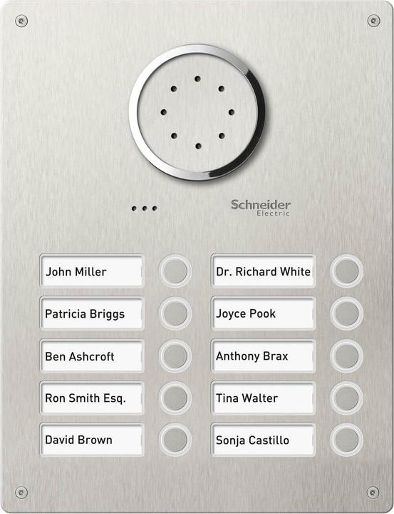 Actual product image Schneider Electric Ritto Acero door station