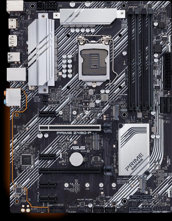 Produktbild ASUS PRIME Z490-P (LGA 1200, Intel Z490, ATX)