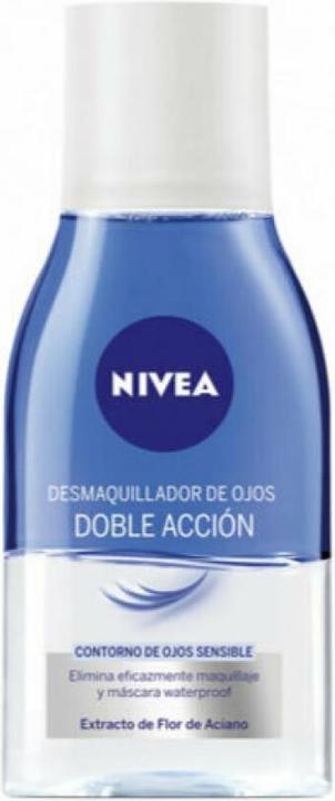 Immagine prodotto NIVEA VISAGE desmaquillador ojos waterproof doble acción 125 ml (Struccante, 125 ml)