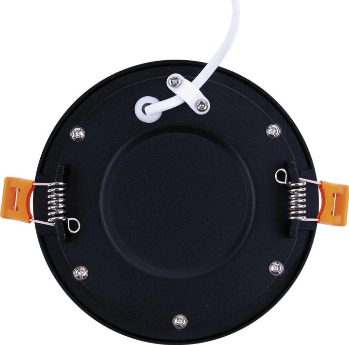 Produktbild McLED Led Spot - Einbaustrahler 9W 3000K warmweiss Led Deckenspot ø 120mm schwarz (680 lm)