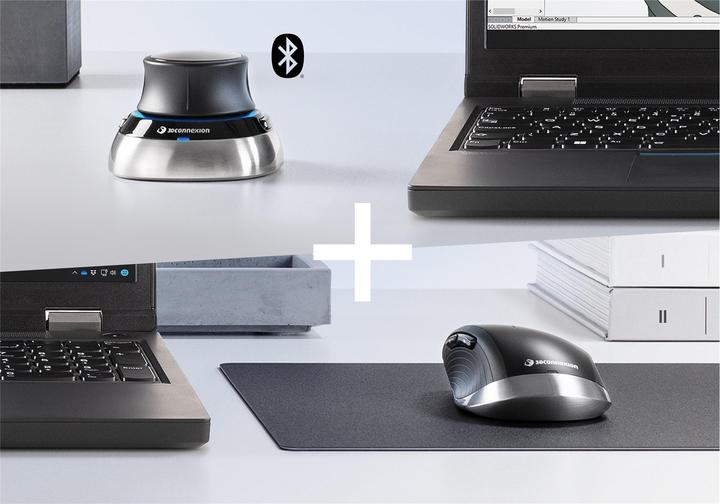 Produktbild 3Dconnexion Spacemouse Wireless Kit 2 (Kabellos, Kabelgebunden)