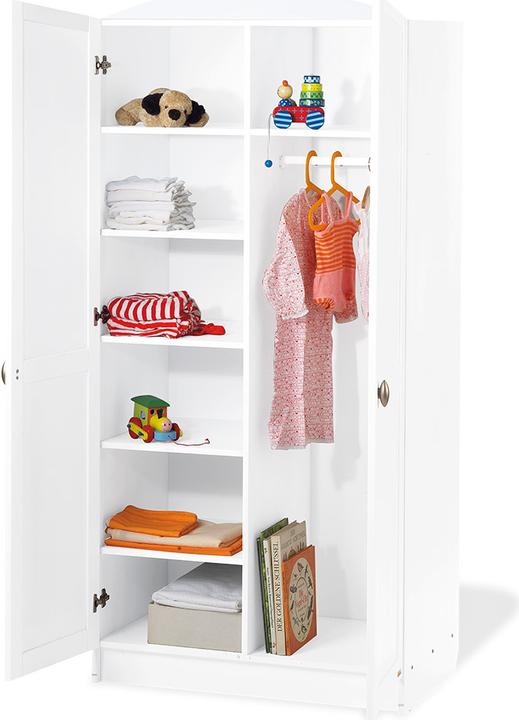 Produktbild Pinolino Kinderzimmer 'Laura' breit (Babybett, Wickelkommode, Kinderkleiderschrank)