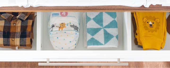 Actual product image Pinolino Tuula economy set (Baby cot, Changing unit)