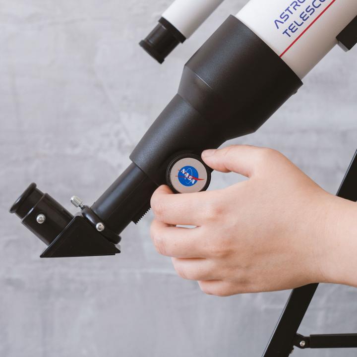 Actual product image Nasa Thumbs up! Telescope are telescope and with tripod white