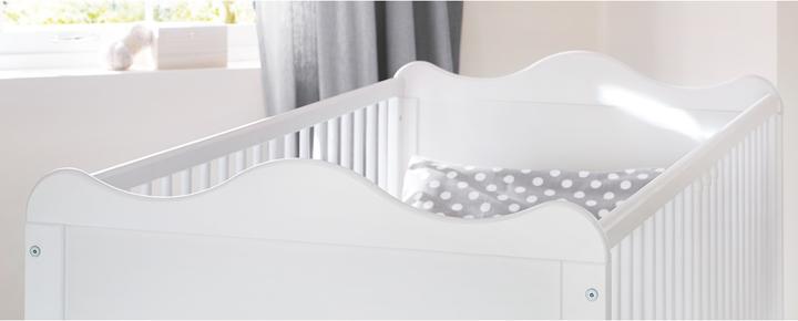 Produktbild Pinolino Sparset Florentina breit (Babybett, Wickelkommode)