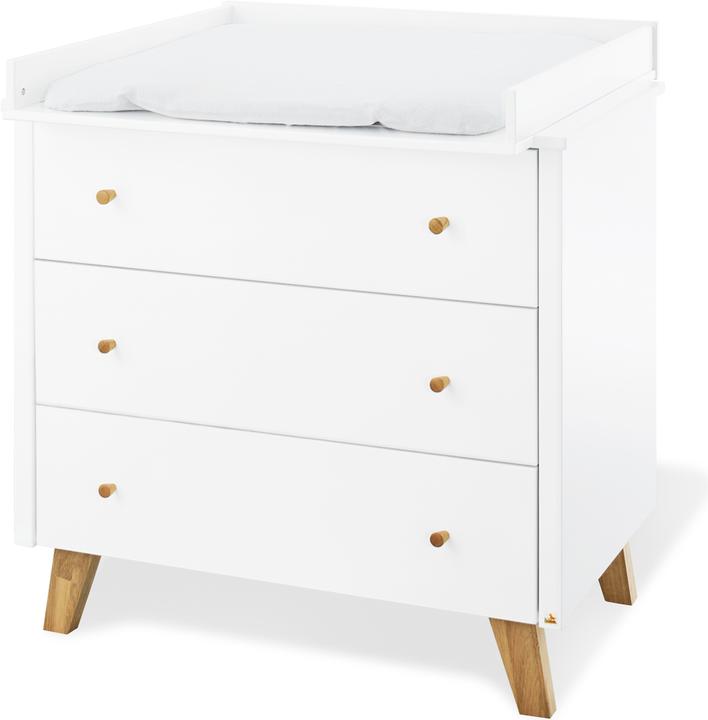 Produktbild Pinolino Sparset 'Pan' breit (Babybett, Wickelkommode)
