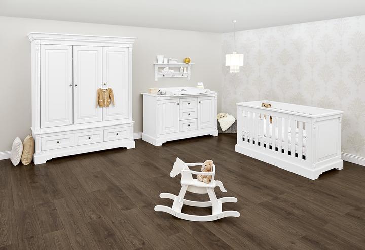 Produktbild Pinolino Emilia extrabreit gross (Babybett, Wickelkommode, Kinderkleiderschrank)