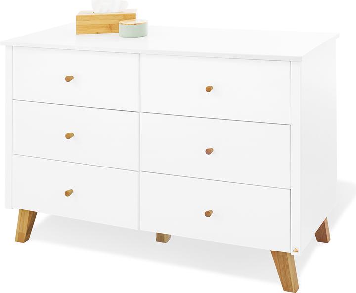 Produktbild Pinolino Pan extrabreit gross (Babybett, Wickelkommode, Kinderkleiderschrank)