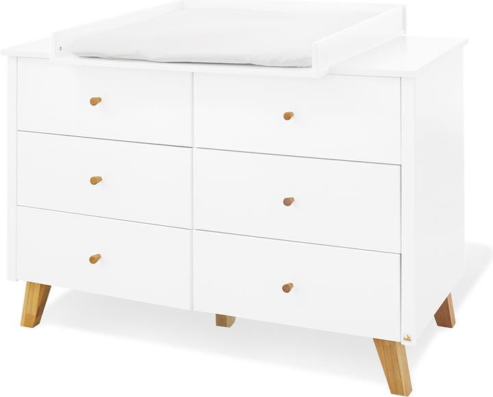 Produktbild Pinolino Pan extrabreit gross (Babybett, Wickelkommode, Kinderkleiderschrank)
